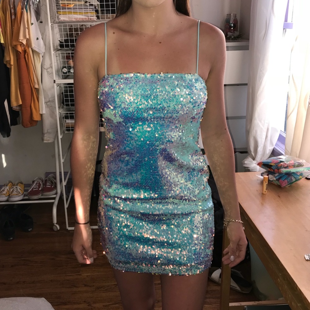 🦕 Urban Outfitters Motel Sparkly Cocktail Dress